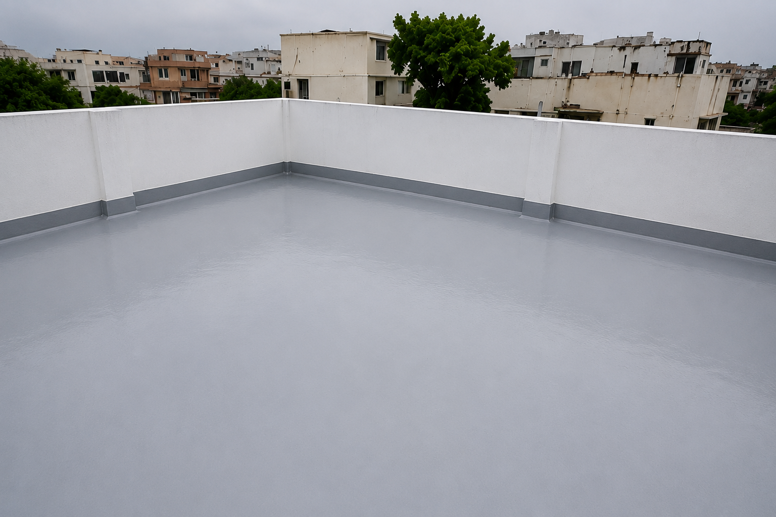 Completed Waterproofing