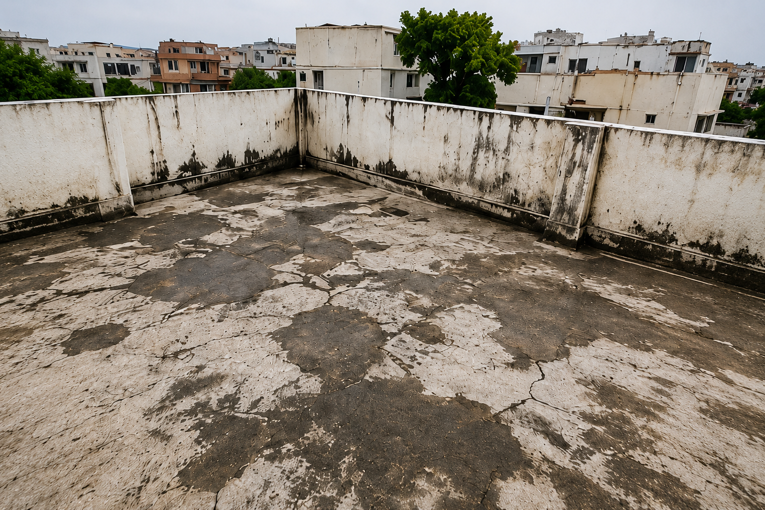Terrace Before Waterproofing
