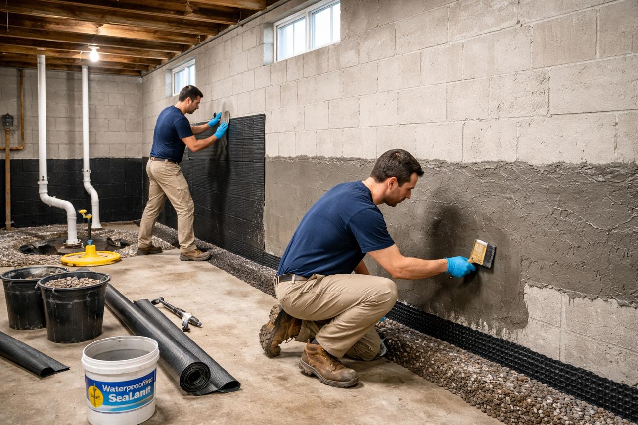 Basement Waterproofing